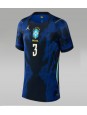 Brazílie Gabriel Magalhaes #3 Venkovní Dres pro Dámské MS 2026 Krátký Rukáv Brazílie Gabriel Magalhaes #3 Venkovní Dres pro Dámské MS 2026 Krátký Rukáv